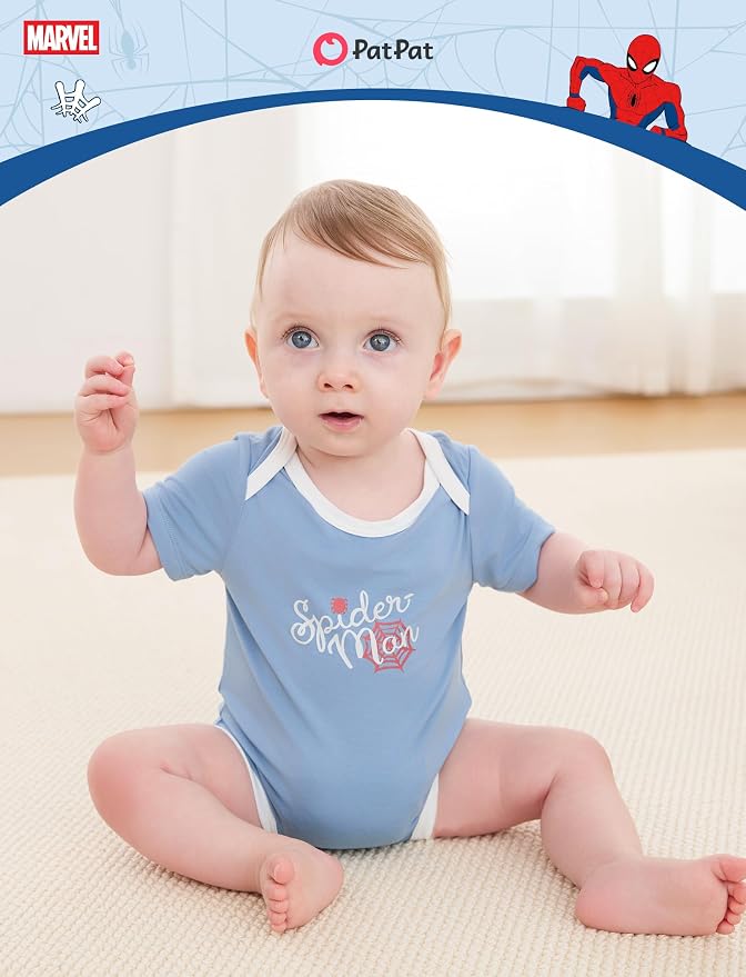 Disney Baby Viscose Made from Bamboo 3-Pack Bodysuits Set Newborn to Infant - Image 3