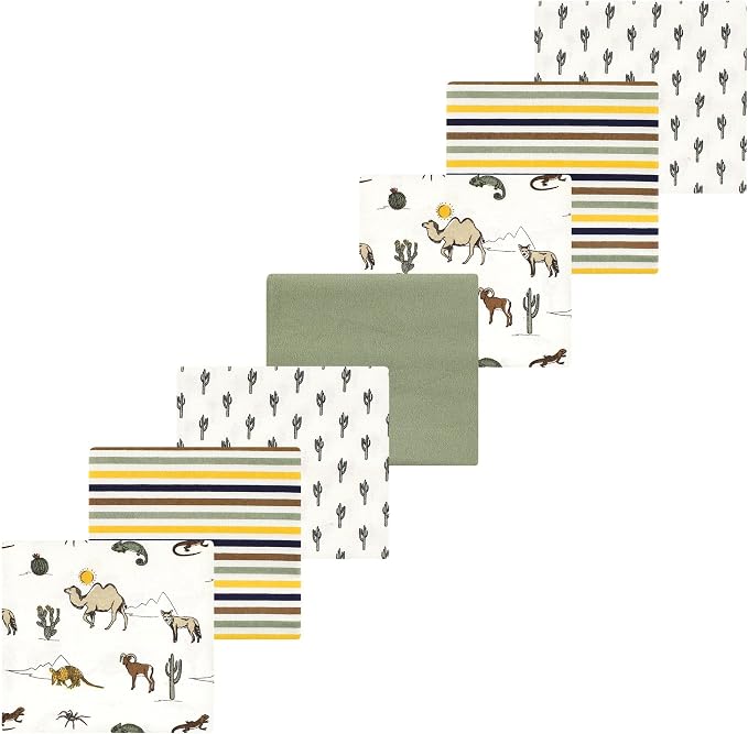 Luvable Friends Little Treasure Flannel Receiving Blankets 7pk by Luvable+Friends