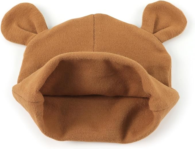 Pesaat Newborn Hospital Hat 0-12Months Preemie Boys Girls Beanie Solid Infant - Image 3