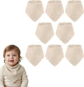 Muslin Baby bibs for drooling and teething, 100% cotton, Bibs for baby girl by LILYOLAUREL
