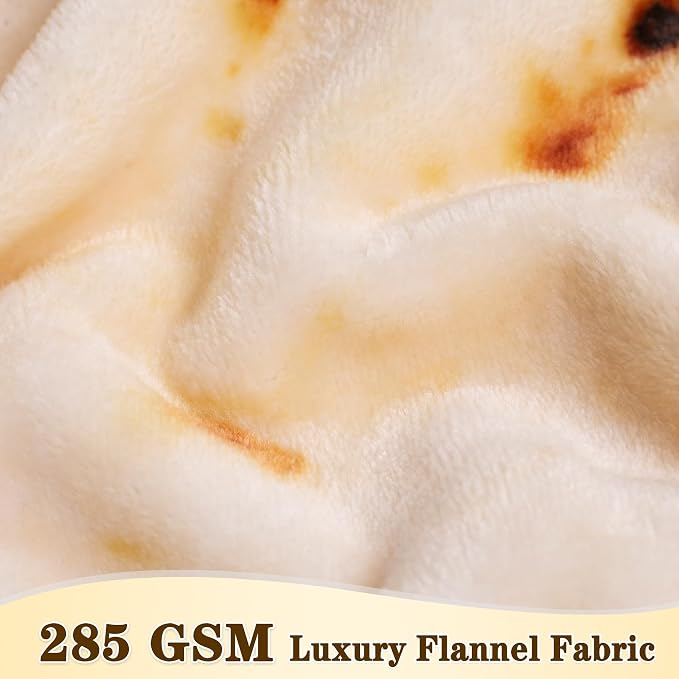 mermaker Burrito Tortilla Taco Blanket 80 inches - Image 5