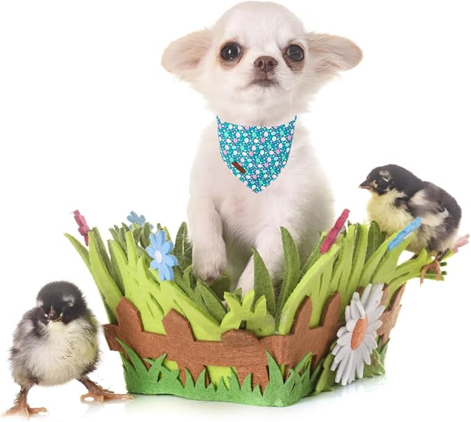 Lionet Paws Easter Dog Bandana for Medium Large Dogs - Image 4
