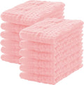 Lovely Care 12 Pack Muslin Burp Cloths 100% Cotton Muslin Cloths Large by Lovely+Care