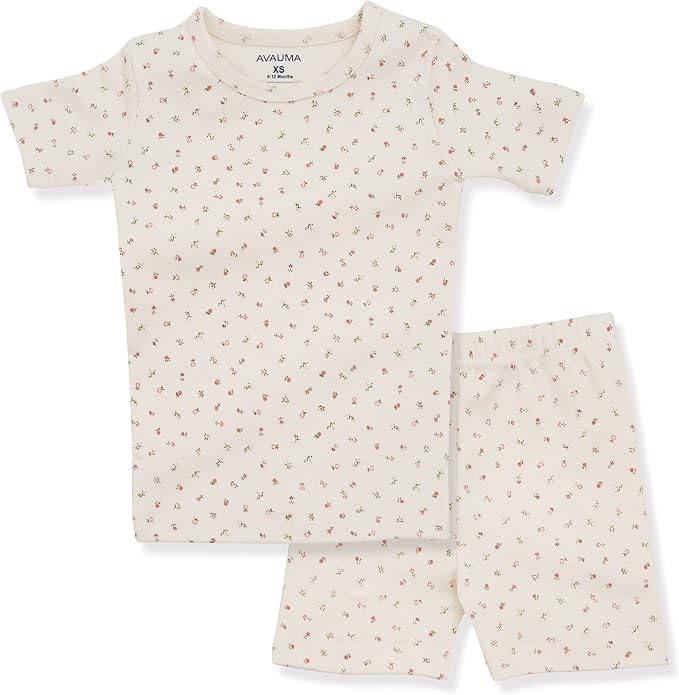 AVAUMA Baby Boys Girls Pajama Set 6M-7T Kids Cute Toddler Snug fit Pattern by AVAUMA
