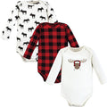 Hudson Baby baby-boys Cotton Long-sleeve Bodysuits 3-pack by HudsonBaby