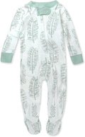 HonestBaby Baby Boys' Sleep & Play Footed One-piece Pajama Sleeper 100% Organic by HonestBaby
