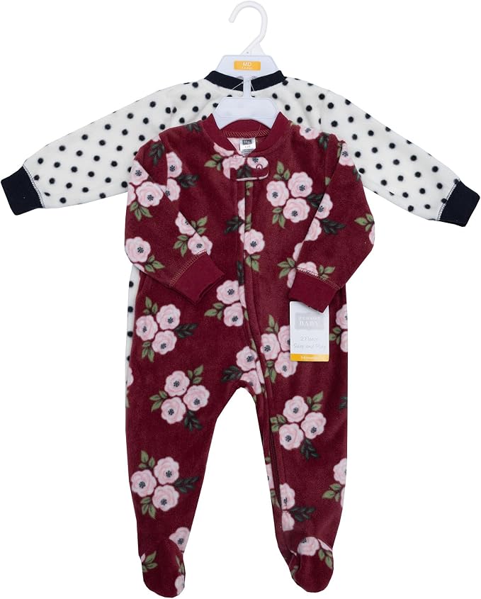 Hudson Baby Unisex Baby Fleece Sleep and Play - Image 2