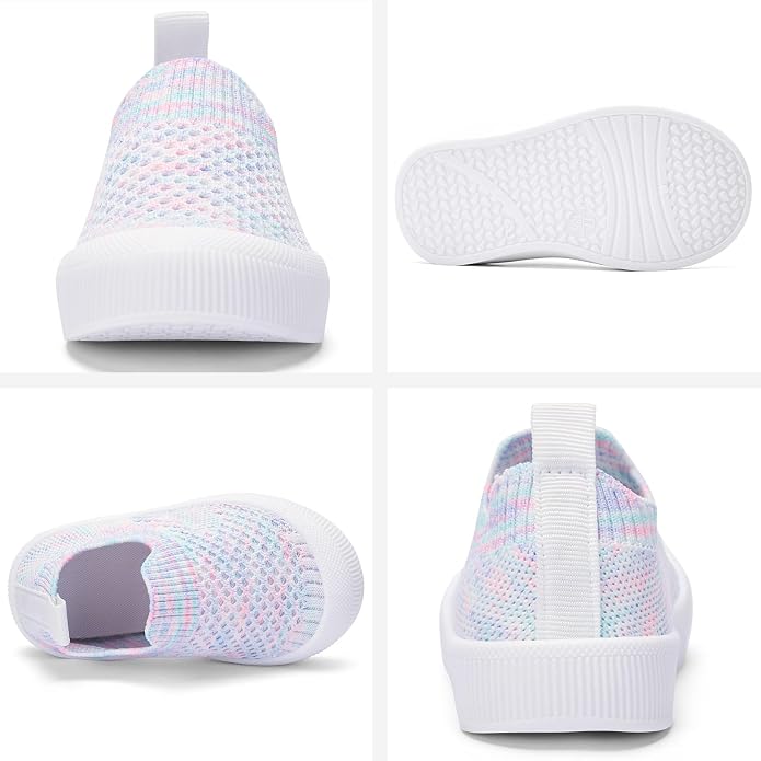 BACSAC Baby Toddler Unisex Infant Shoes Boys Girls Beige Mesh Breathable - Image 4