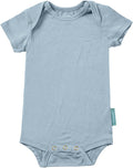PurComfy Bamboo Viscose Short Sleeve Bodysuit Baby, Unisex Baby | Ideal by PurComfy