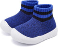 Eashi Baby Boy Girl Non-Skid Indoor Infant Walking Shoes Breathable Warm Elastic Sock Shoes with Memory Sole Protect Toes Outdoor Sneakers