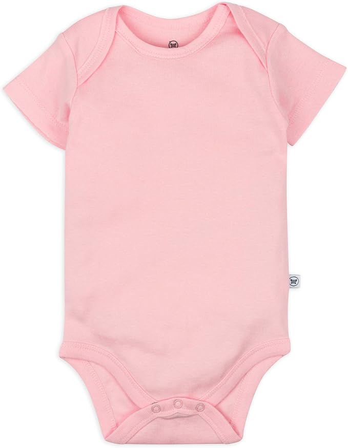 HonestBaby baby-girls 5-pack Short Sleeve Bodysuits One-piece 100% Organic - Image 4