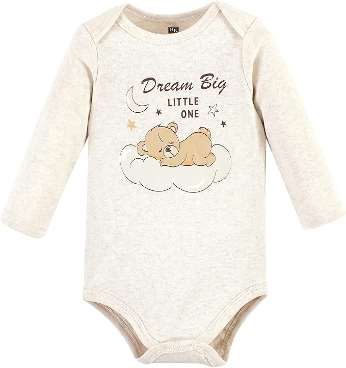 Hudson Baby Unisex Baby Cotton Bodysuits - Image 3