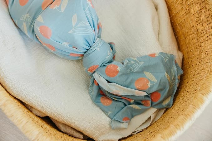 Copper Pearl Swaddle Blankets for Newborns | Soft Stretchy Receiving Blankets - Image 4