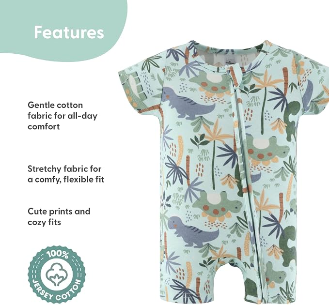 The Peanutshell Baby Boy Rompers 2 Pack - Image 2