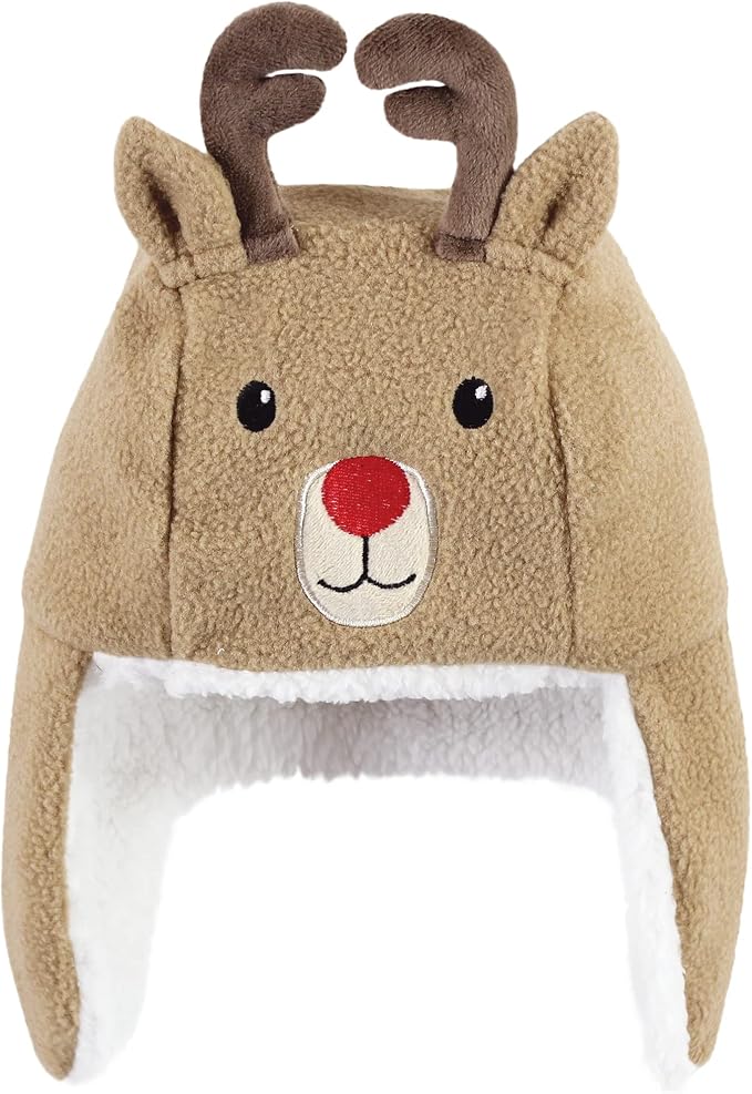 Hudson Baby Baby Hudson Baby Unisex Baby Trapper Hat, Mitten and Bootie Set - Image 3