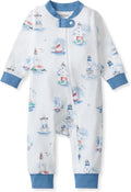 Burt's Bees Baby Unisex Sleep and Play Pajama, Footless One-Piece Zipper PJ | by BurtsBeesBaby