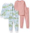 Burt's Bees Baby Girls Organic Cotton Pajamas, Toddler PJ Set, 2-PC | Soft by BurtsBeesBaby