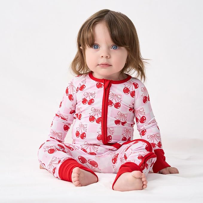pureborn Baby Sleeper Viscose from Bamboo Zipper Footies Pjs 0-24 Months | - Image 2