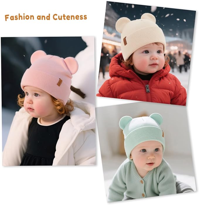 DANMY Baby Beanie Warm Winter Hat - Image 6