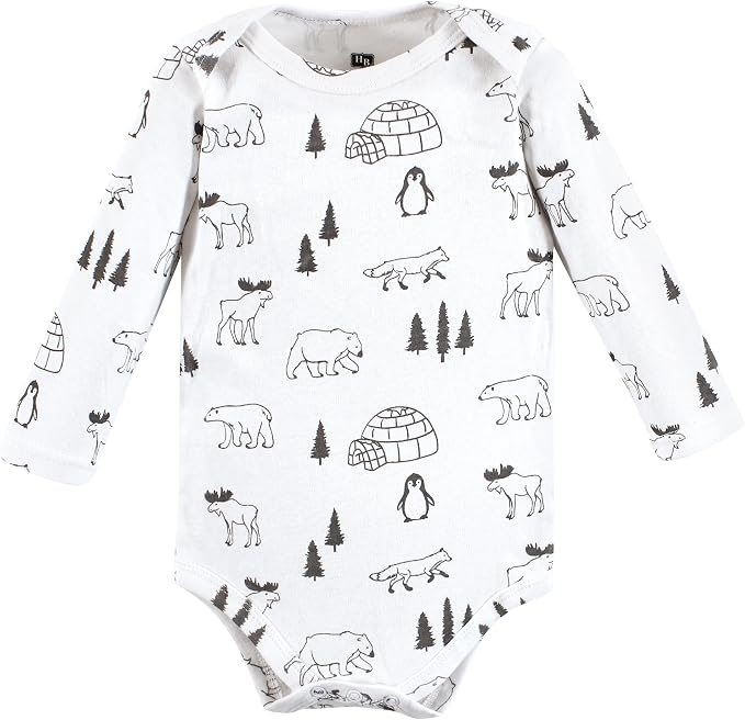 Hudson Baby Unisex Baby Cotton Bodysuits - Image 5