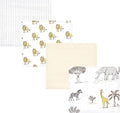 Hudson Baby Unisex Baby Cotton Flannel Receiving Blankets, Neutral Safari World by HudsonBaby