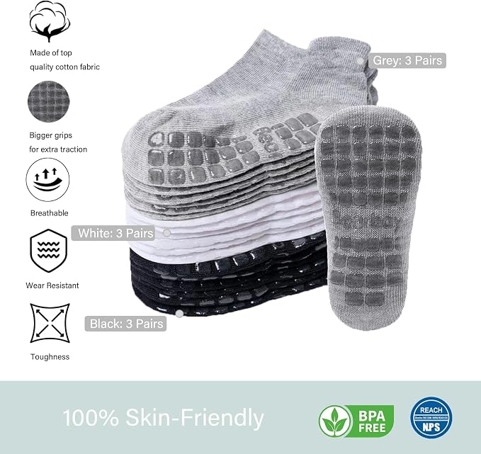 Non-Slip Baby Cotton Ankle Socks - Image 6