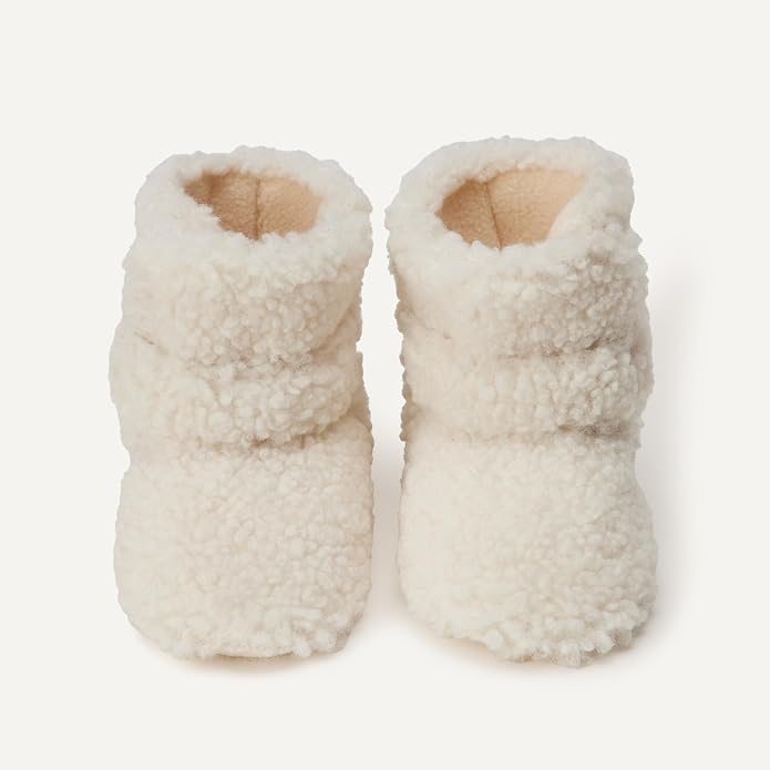 Amazon Essentials Unisex Babies' Soft Hook & Loop Booties, Infant Crib Shoes - Image 4