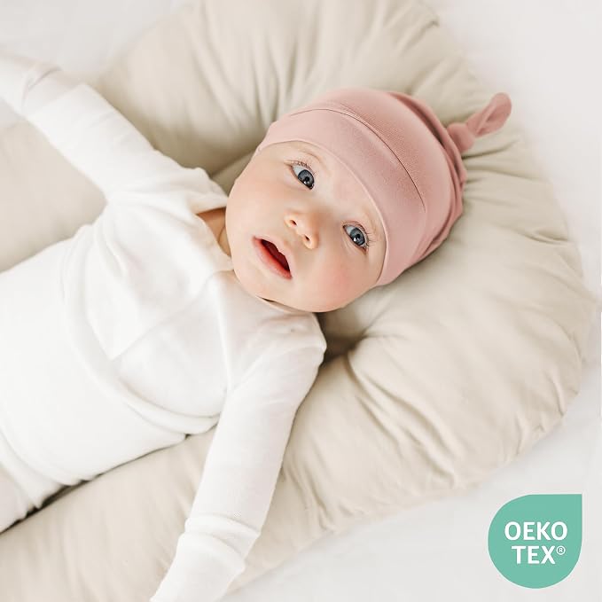Konssy 6 Pack Baby Newborn Hats, Beanie Hat - Image 2