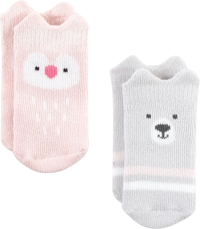 Hudson Baby Baby 8-pack Cotton Rich Newborn and Terry Socks - Image 5