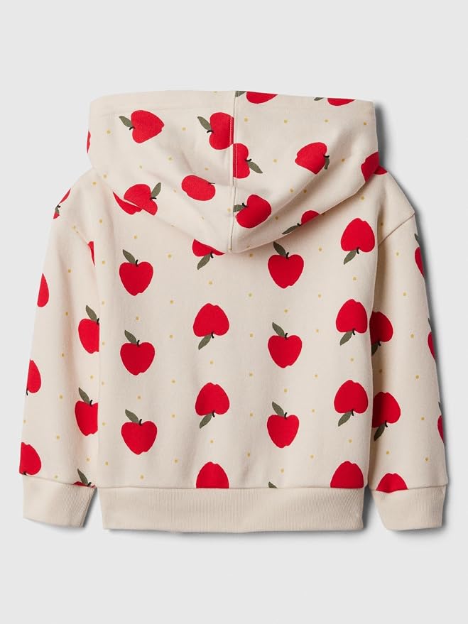 GAP Baby Girls' Playtime Favorite Logo Full Zip Hoodie Hooded Sweatshirt - Image 2