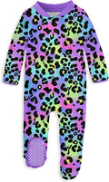 uideazone Baby Girls Footed Pajamas, Zip Sleeper by uideazone