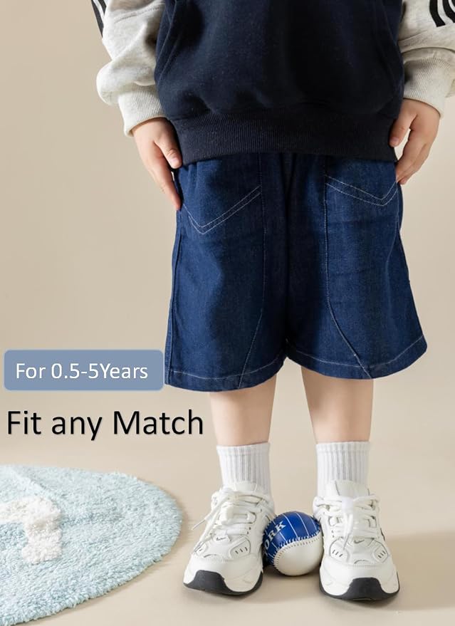 Toddler Grip Socks with Non-Slip Unisex Baby Stripe Crew Cotton Socks | Retro - Image 4