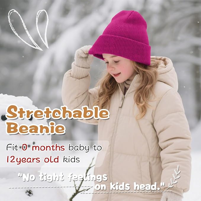 ZOORON Toddler Beanie Baby Beanies - Image 4
