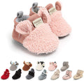 Ohwawadi Infant Baby Boys Girls Slippers Cozy Fleece Booties Soft Bottom Warm by Ohwawadi