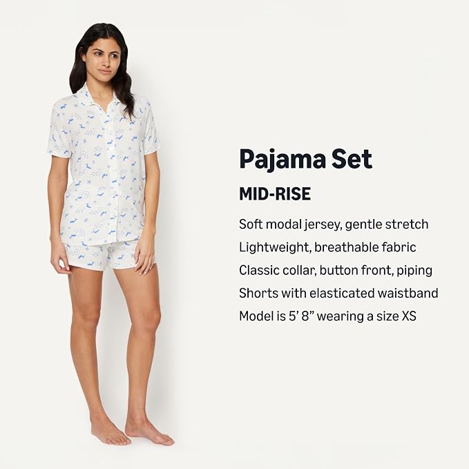Amazon Essentials x Sofia Grainge Mommy and Me Short Sleeve Pajama Set - Image 2