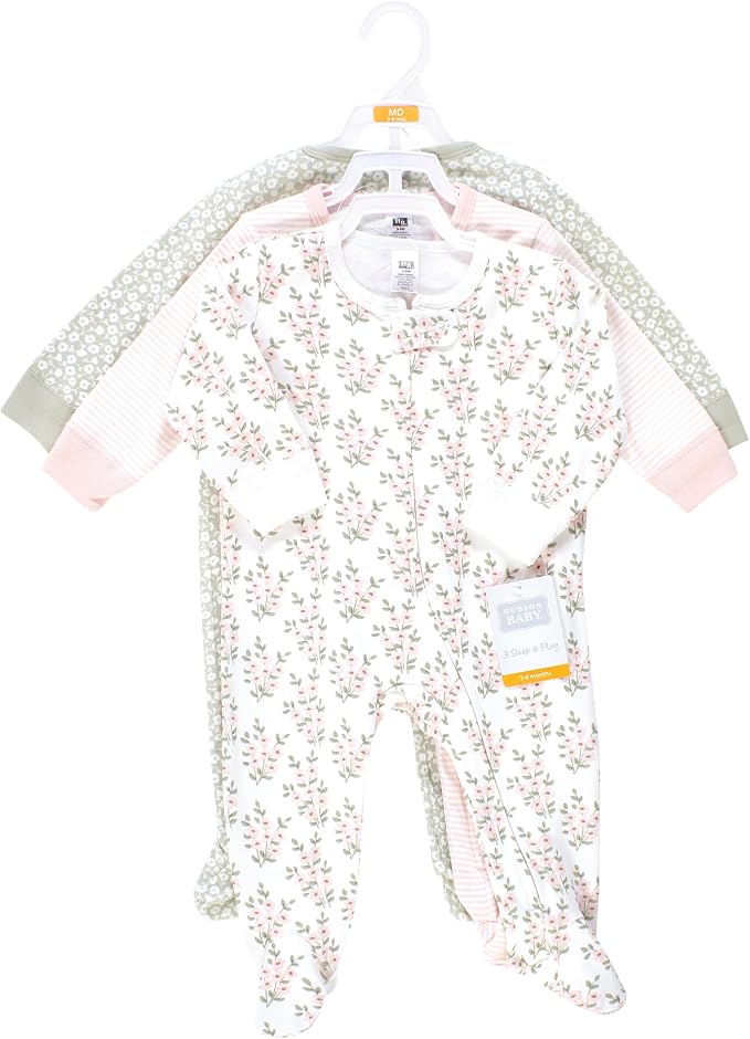 Hudson Baby Unisex Baby Cotton Sleep and Play - Image 2
