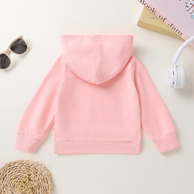 Happy Town Toddler Baby Boy Girl Sweatshirt Hoodie Pullover Fall Outfits Solid - Image 4