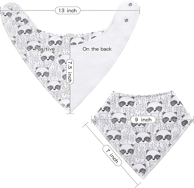 Little Tots Baby Bandana Drool Bibs - Image 2