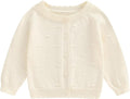 Baby Girl Cardigan Long Sleeve Button Up Sweater Toddler Girl Fall Outfits by Faithtur