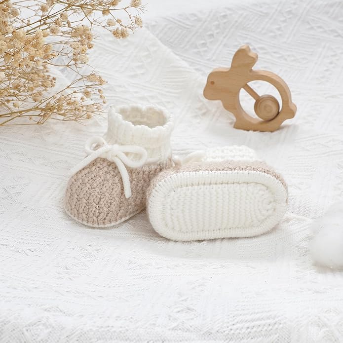 Baby Booties Knitted Newborn First Soft Sock | Crib Warm Shoes - Image 6