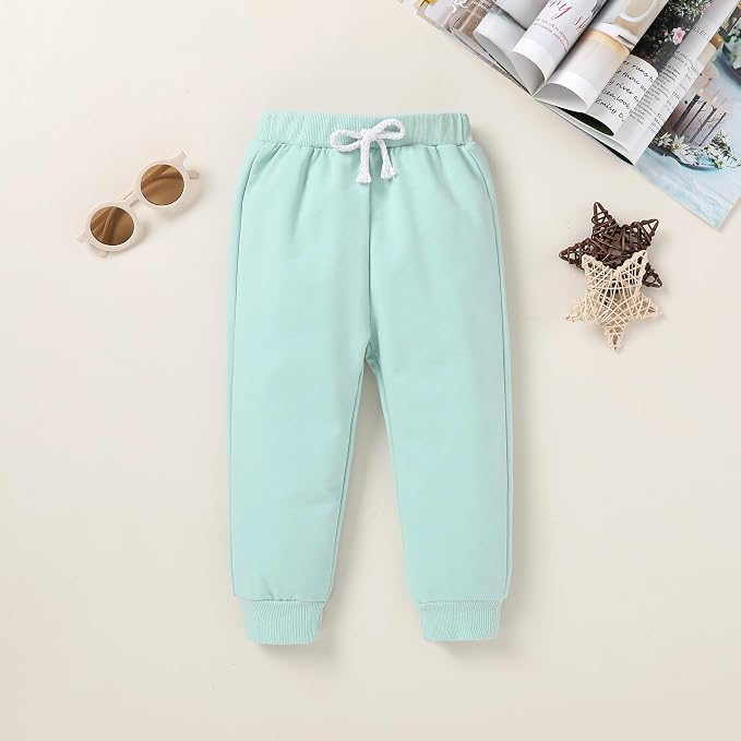 Happy Town Baby Fall Outfits for Girl Boy Long Sleeve Hoodie Top and Long - Image 5