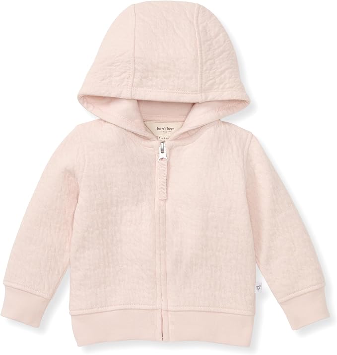 Burt's Bees Baby Unisex Jacket, Lightweight Zip-up Sweatshirt Hooded Coat or by BurtsBeesBaby