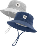 FURTALK Baby Sun Hat Toddler Bucket Hat Beach Smile Face UPF 50+ | Stays in the by FURTALK