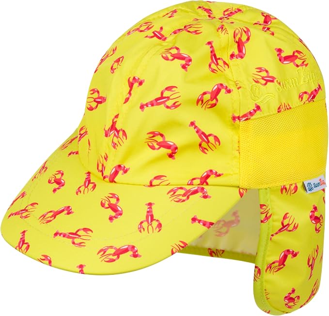 SwimZip Sun Hat with Neck Flap | UPF 50+ Protection by SwimZip