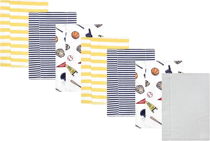 Luvable Friends Hudson Baby Flannel Burp Cloths 7pk by Luvable+Friends