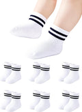 Newborn Socks 0-3 Months Preemie Infant Cotton Terry Ankle Socks 6 Pairs by Miniangel