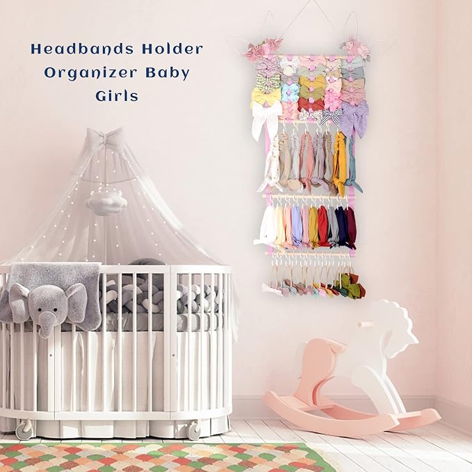 POVETIRE Headband Holder Hair Bows Organizer - Image 2