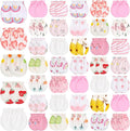 Geyoga 40 Pairs Newborn Baby No Scratch Mittens | Newborn Infant Toddler Mittens by Geyoga