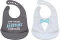 Little Treasure Unisex BabySilicone Bibs by Little+Treasure