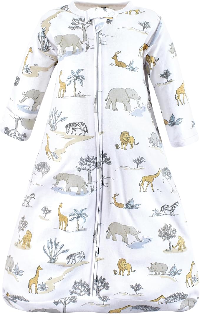 Hudson Baby Unisex Baby Cotton Long-Sleeve Wearable Sleeping Bag - Image 3